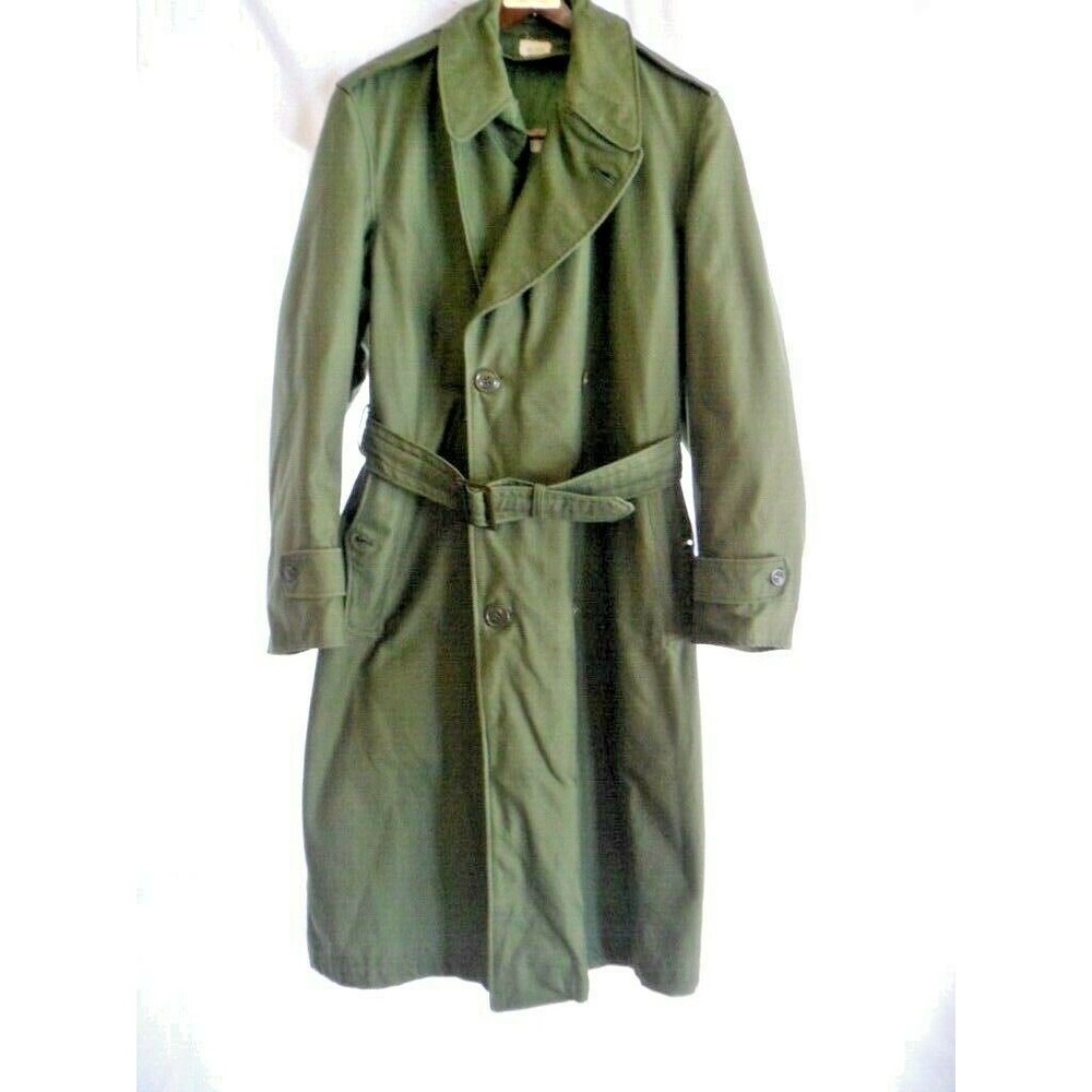 Green Army Coat Official Men's S All Weather Liner